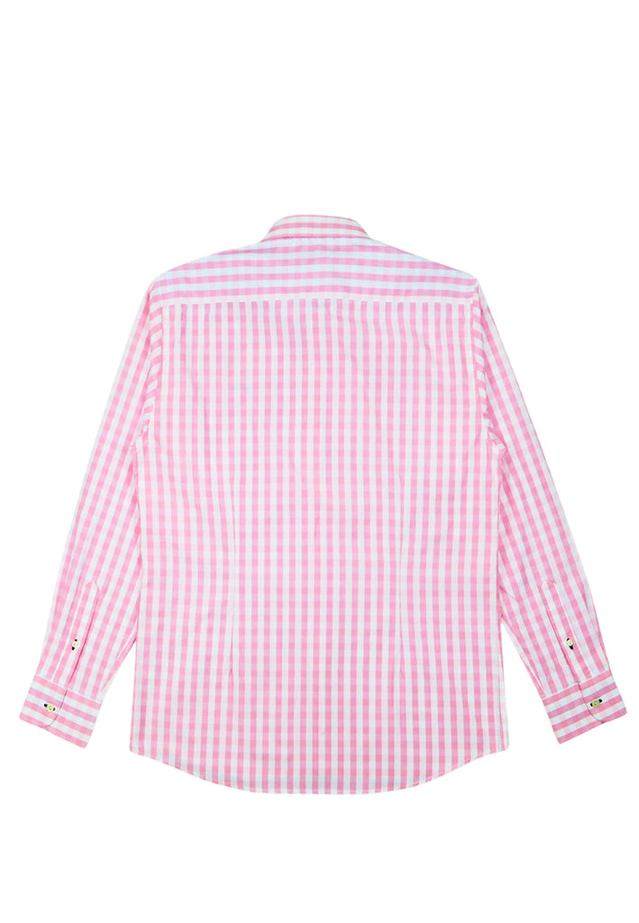 PRIVATE STITCH Signature Moustache Gingham Shirt