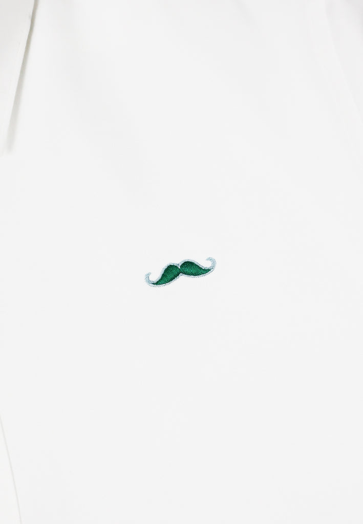 PRIVATE STITCH Signature Moustache Short Sleeve Shirt